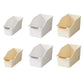 2pcs Cabinet Storage Box Miscellaneous Organizer Household Container Plastic Bin - L-Beige