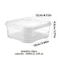 10-Piece 350 ml Stackable Storage Container Set with Lids