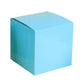 50pcs Colourful Square Paper Boxes Gifts Packaging Craft Supplies Storage Boxes - Blue-10x10cm