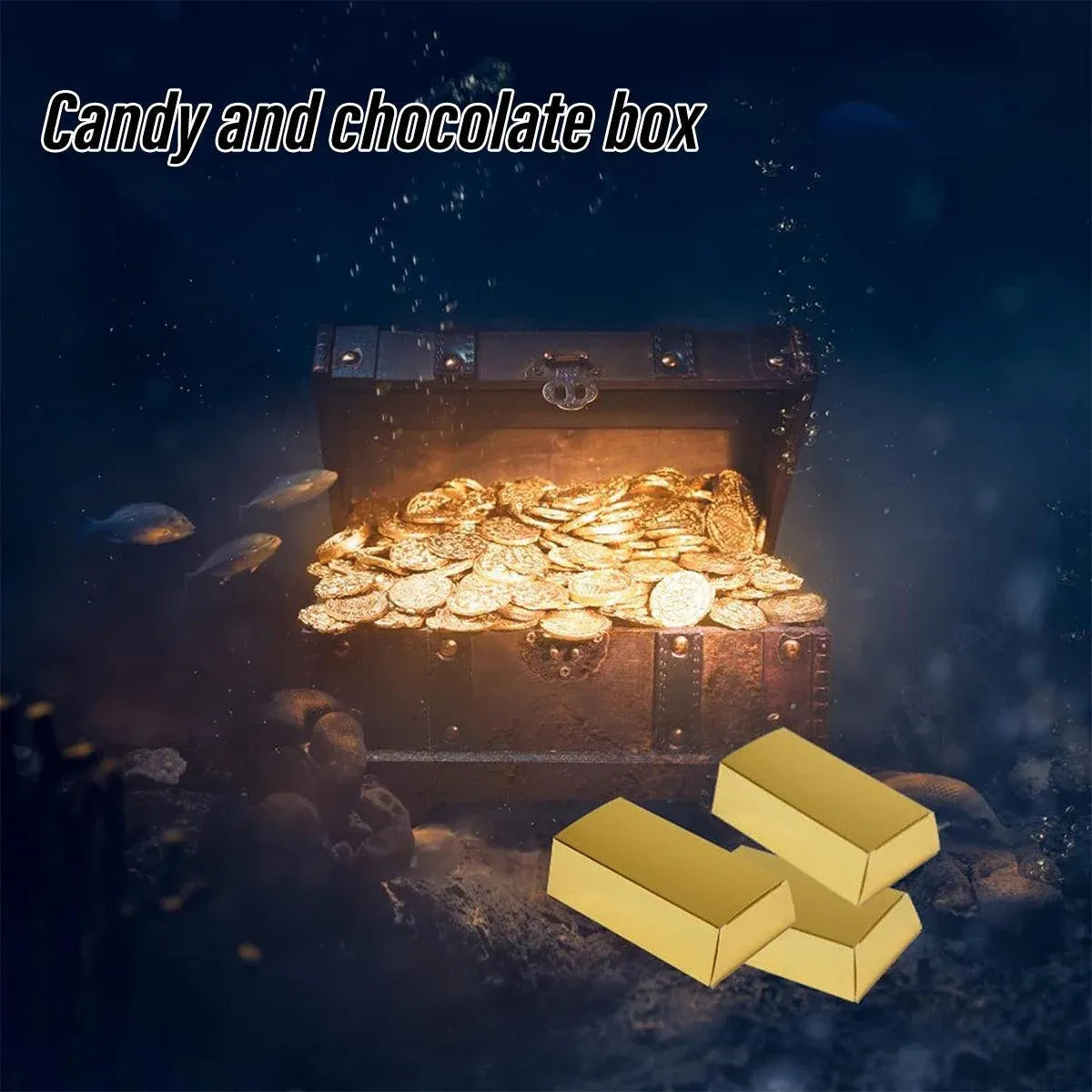 20pcs Candy Box Chocolate Box Party Decoration Carton Box for Gifts and Favors - L