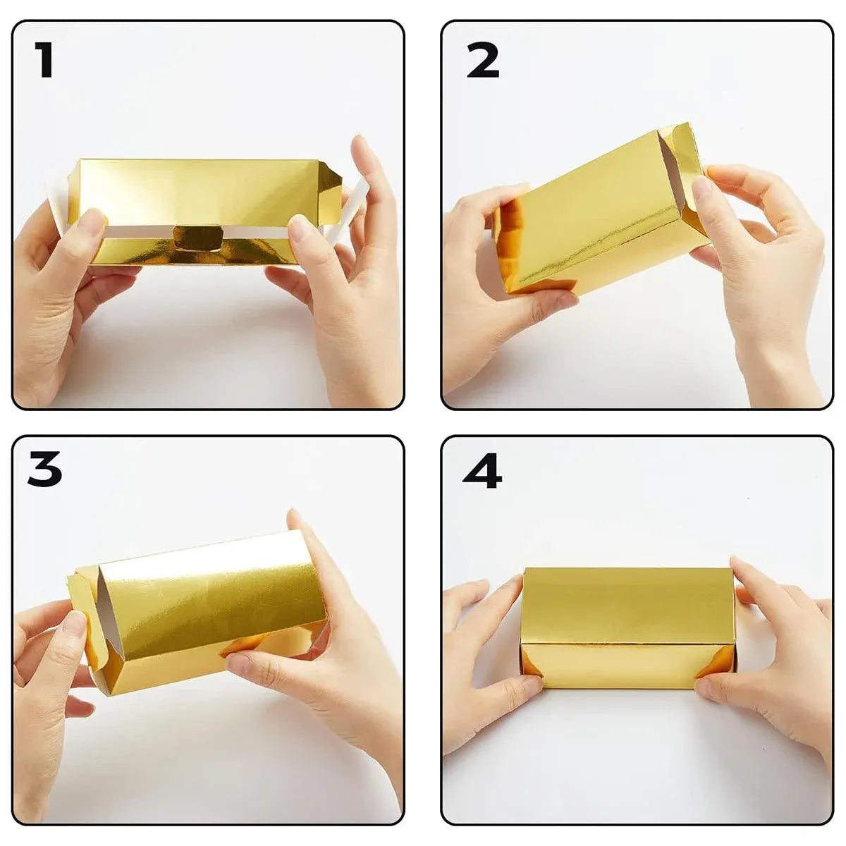 20pcs Candy Box Chocolate Box Party Decoration Carton Box for Gifts and Favors - L