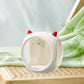 Space Capsule Storage Box Transparent Doll Model Display Organiser