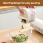 Storage Box 2PCS with Lids Sealed Organiser Kitchen Refrigerator Household Use