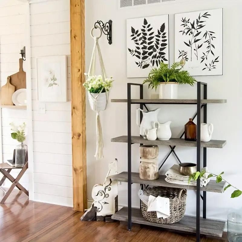 Hanging Plant Holder Iron Hooks Outdoor Planter Hanger Garden Decoration Hooks