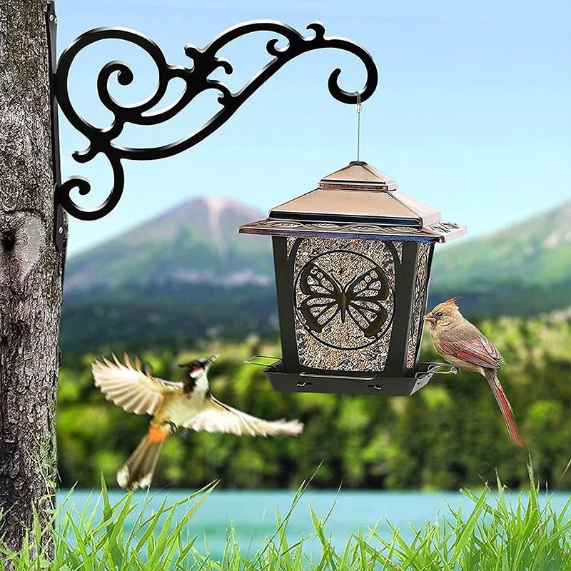 Hanging Plant Holder Iron Hooks Outdoor Planter Hanger Garden Decoration Hooks