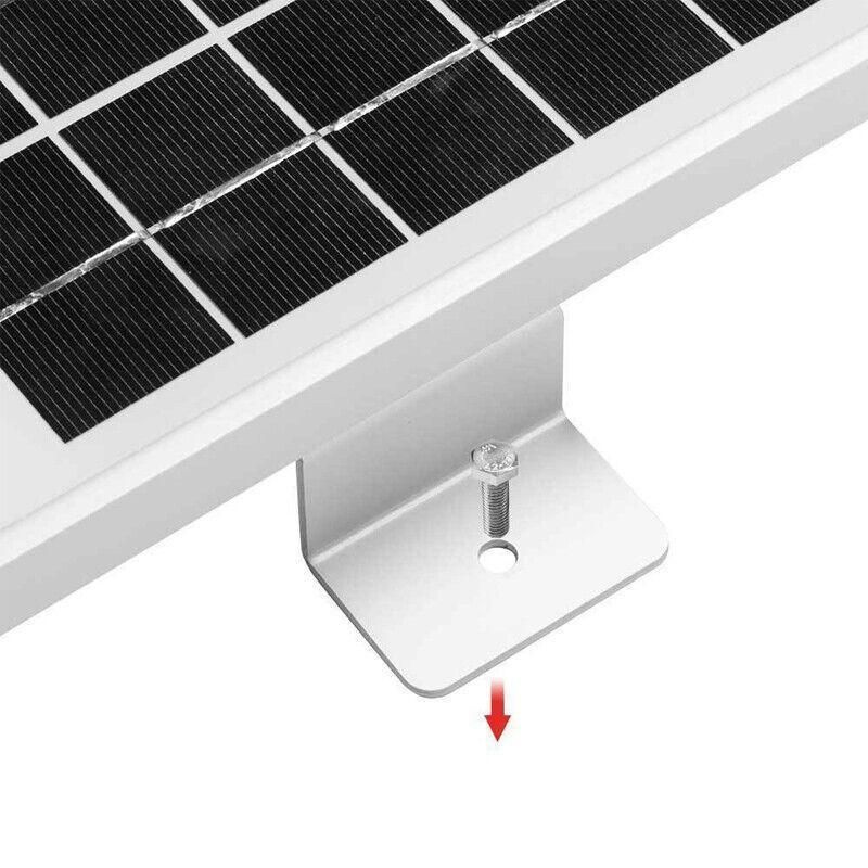 4 Pcs Solar Panel Z-Bracket  Mounting Flat Roof Yacht Rv Mount Aluminum Kit Au