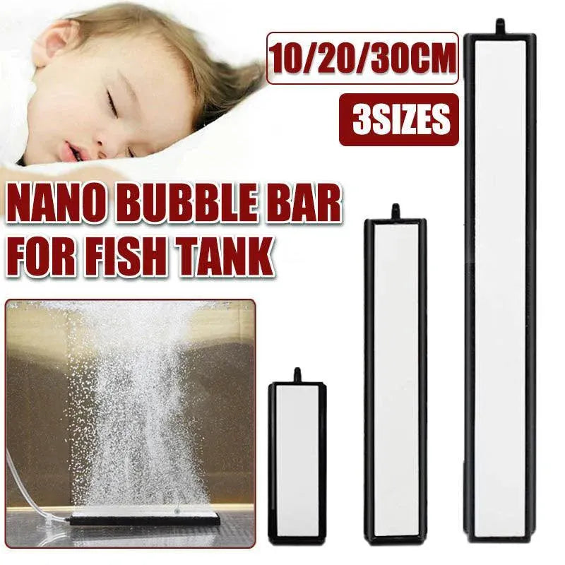 Nano Bubble Air Stone Bar for Aquarium Fish Tank Pond DWC Hydro System - 30CM