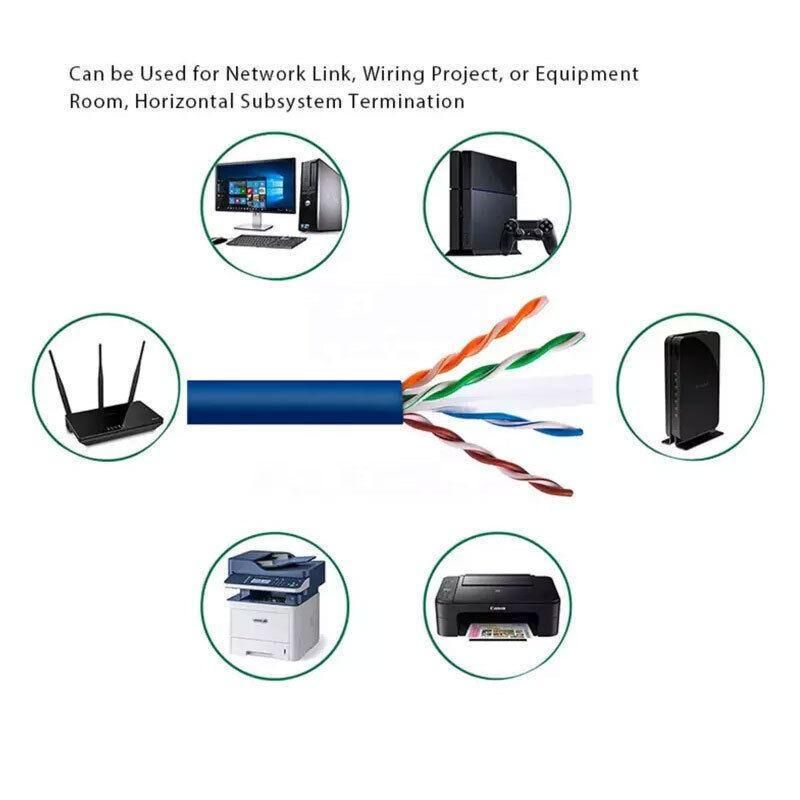 1M/2M/3M/5M  Ethernet Network Lan Cable Cat6 1000Mbps Used For Network Link Au - 2M