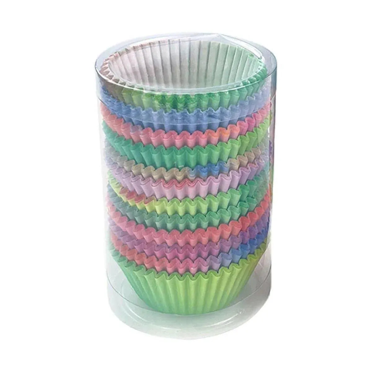 300pcs Gradient Colour Cupcake Paper Cases Baking Moulds Muffin Liners Set