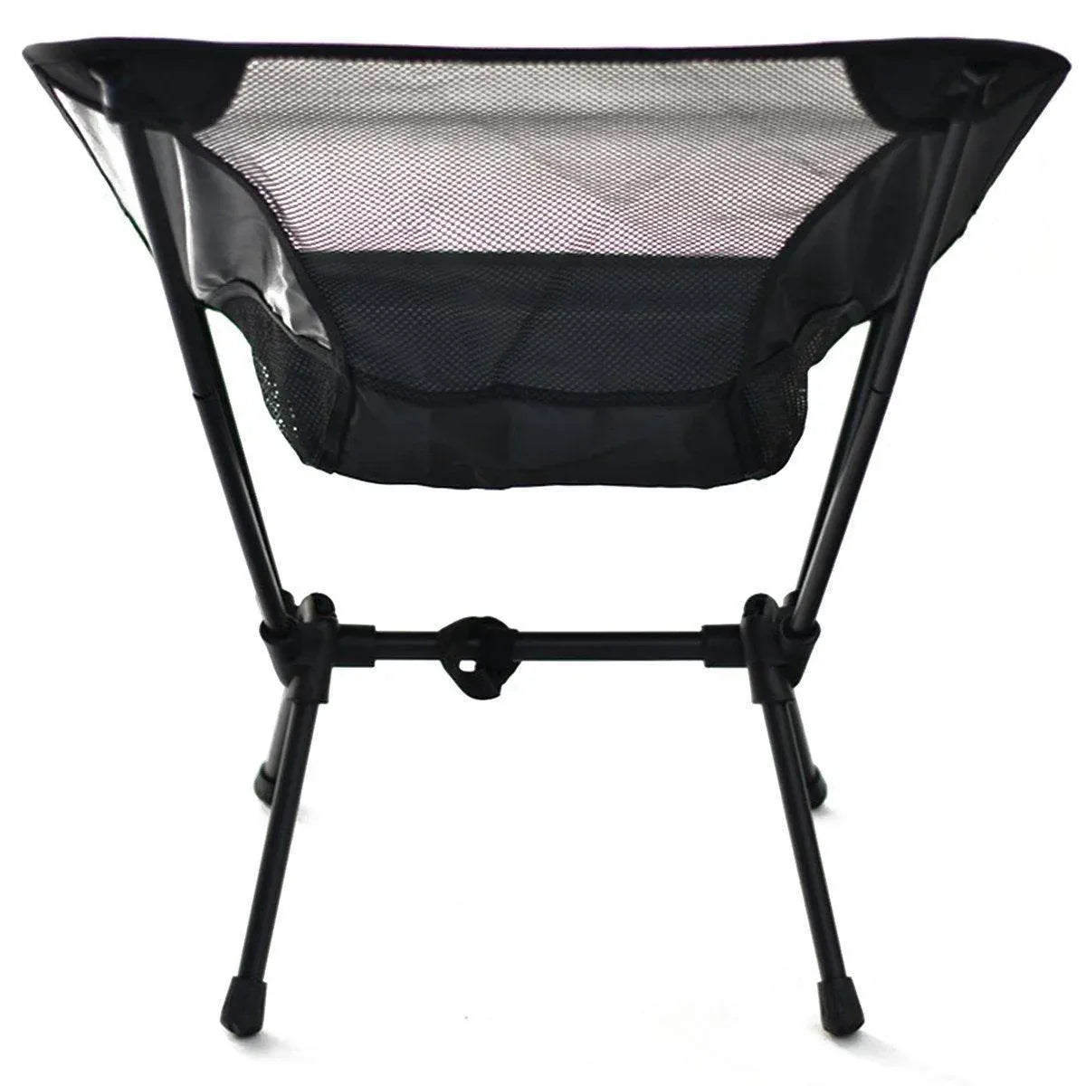 High Back Fishing Chair Grey 449559 Outdoor Portable Lightweight Folding Camping Chair