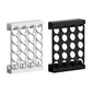 Wall Mounted Coffee Capsule Storage Rack SpaceSaving for Kitchen Cafe Countertop - White