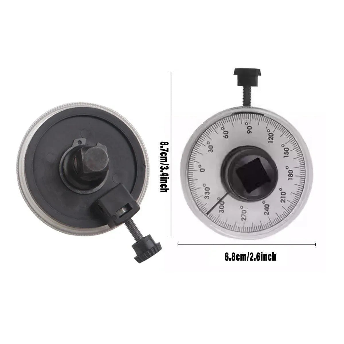 Automobile Torque Meter Angle Measuring Instrument Tool for Wrench and Ruler