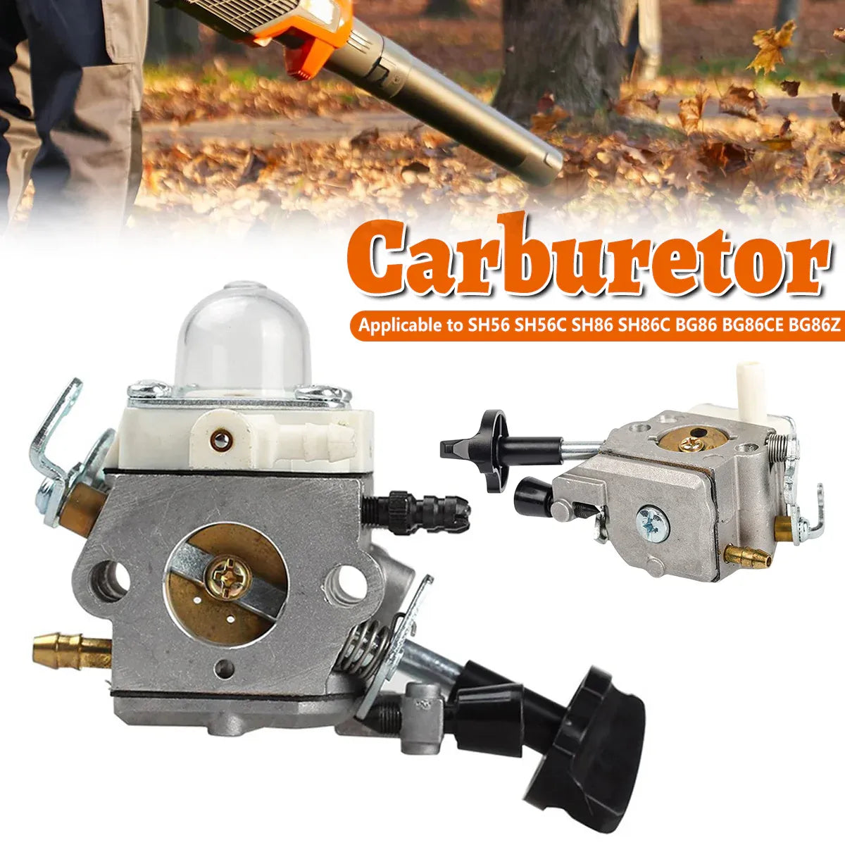 Carburetor For SH56 SH86 SH56C SH86C BG86 BG86C BG86CE BG86Z Engine Repair Tool
