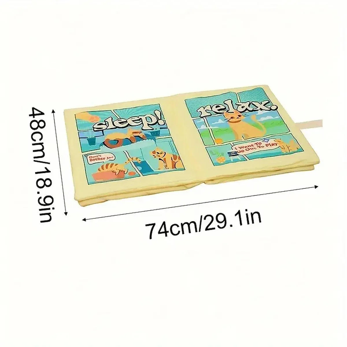 Foldable Cat Sleeping Mat Pet Bed Comfortable Soft Cushion for Cats and Kittens