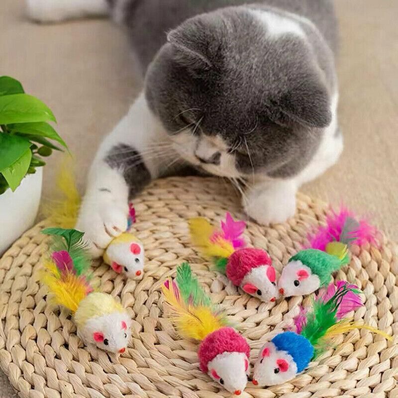 33PCS Cat Toy Set with Tunnel Balls Mice and Interactive Teaser Wands