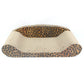 Leopard Print Cat Scratcher Board Durable Cardboard Surface for Claw Sharpening