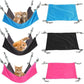 Waterproof Cat Hammock Hanging Bed Double Layer Dual Side Sleep Cage Swing Chair - Pink