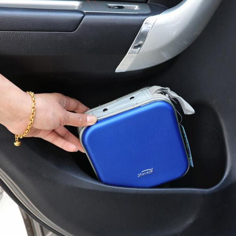 40-Disc CD DVD Wallet Case Portable Car Storage Holder Sleeve Carry Pouch - Red