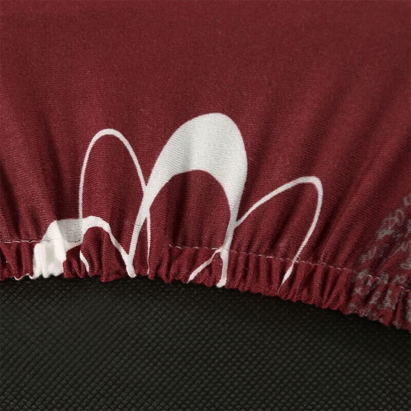 Stretch Dining Chair Seat Covers Removable Seat Cushion Slipcovers Protector - H