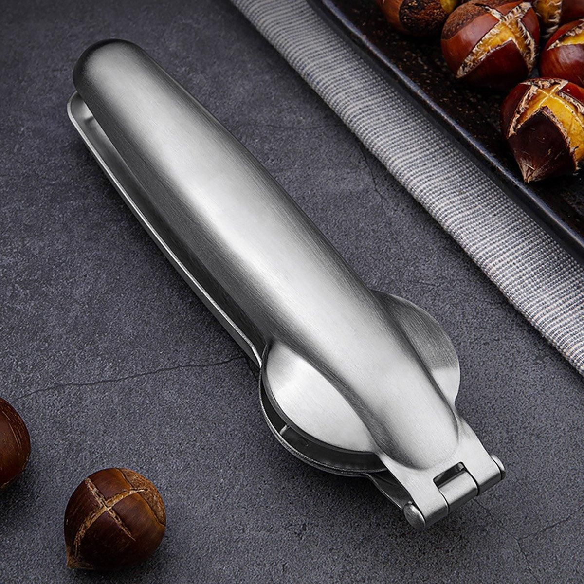 Chestnut Opener 304 Stainless Steel Cross Chestnut Shell Stripper Nut Cracker
