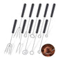 10-Piece Assorted Chocolate Dipping Tool Set
