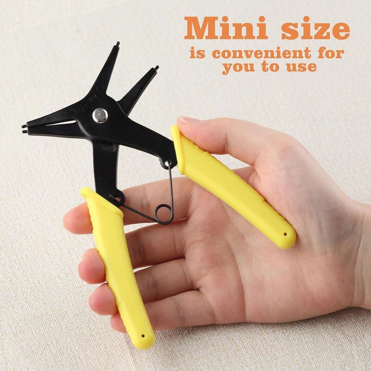 2in1 Circlip Ring Pliers Multi Functional Internal External Retaining Ring Plier