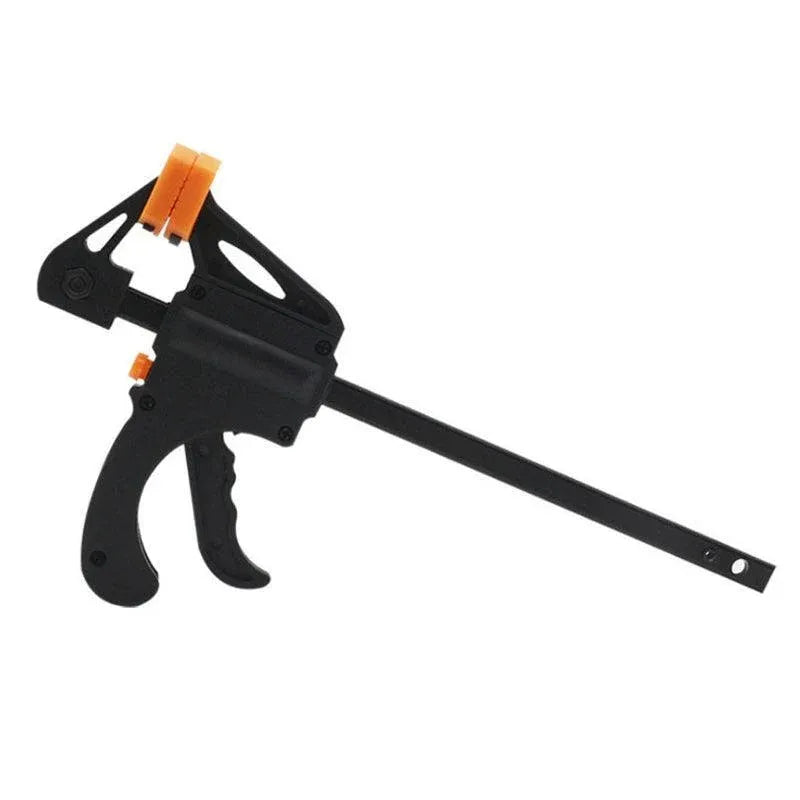 Quick Woodworking Clip Bar Clamp F-Tyle Grip Quick Ratchet Release Squeeze Tools - Orange