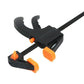 Quick Woodworking Clip Bar Clamp F-Tyle Grip Quick Ratchet Release Squeeze Tools - Orange