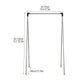 Folding Clothes Drying Rack Retractable Portable Wall Mounted Laundry Hanger