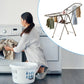 A Frame Clothes Airer Compact Foldable Drying Rack for Laundry Clothes Organizer