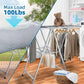 A Frame Clothes Airer Compact Foldable Drying Rack for Laundry Clothes Organizer