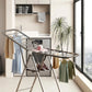A Frame Clothes Airer Compact Foldable Drying Rack for Laundry Clothes Organizer