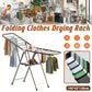 A Frame Clothes Airer Compact Foldable Drying Rack for Laundry Clothes Organizer