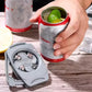 Topless Can Opener Manual Kitchen Tool for Beer Soda and Tin Bottles - Grey