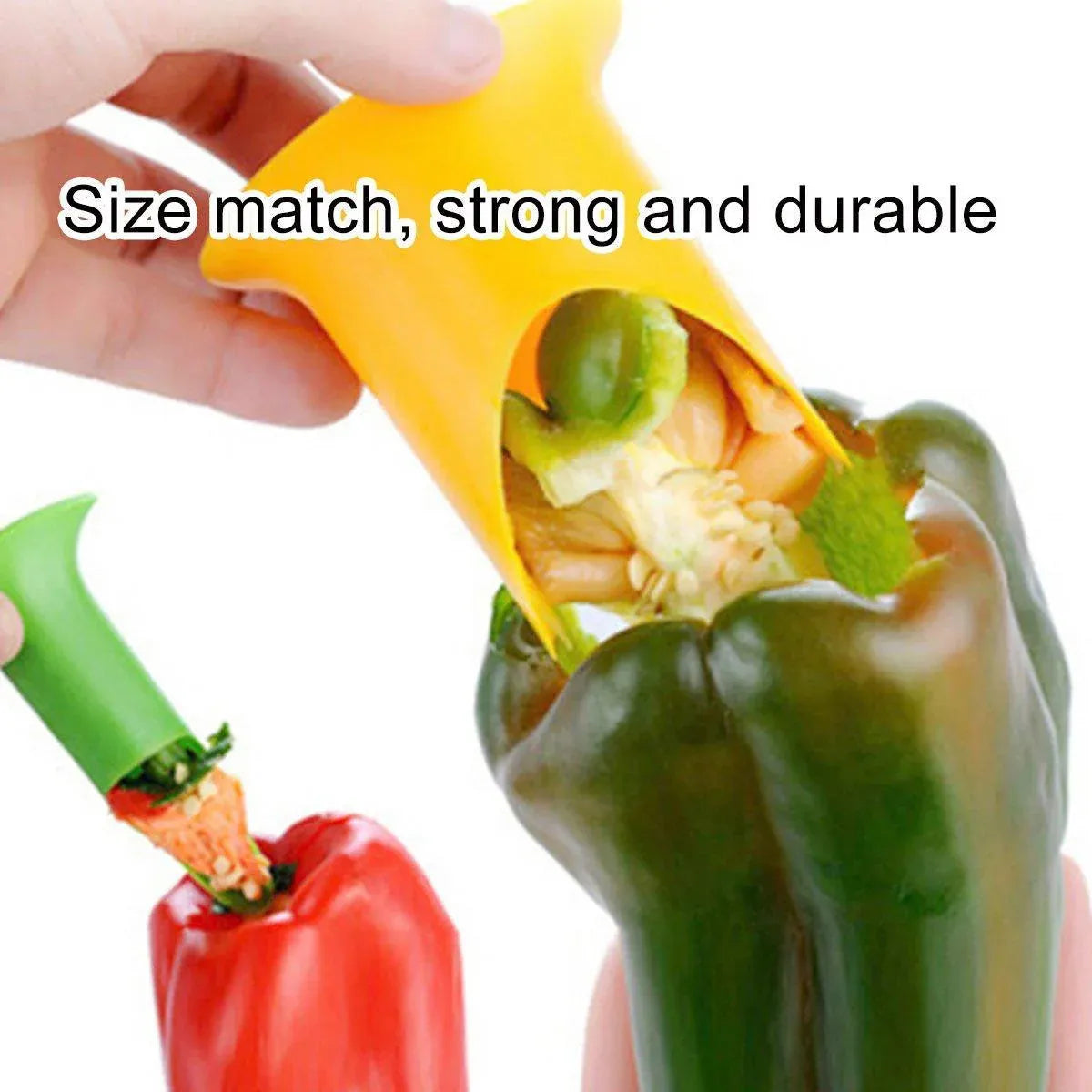 3set Fruit and Vegetable Corer Seed Remover Kitchen Tool for Easy Food Prep