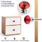 Door Knobs Handles Clear Crystal Diamond Glass Kitchen Cupboard Cabinet Pulls Au