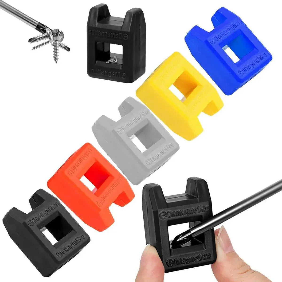 10pcs Colourful Magnetic/Demagnetic Screwdriver Set Hand Tools for Repairs