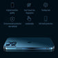Blue For iPhone 13 12 11 Pro Max Case Thin Matte Ultra Slim Shockproof Clear Cover - iPhone 13 Pro