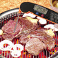 Foldable Digital Thermometer Probe Temperature Kitchen Cooking Food Bbq Meat Jam - Orange