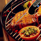 Foldable Digital Thermometer Probe Temperature Kitchen Cooking Food Bbq Meat Jam - Orange