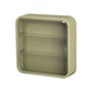 Wall Mounted Showcase Acrylic Figures Toys Display Case Dustproof Storage Box - Green
