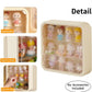 Wall Mounted Showcase Acrylic Figures Toys Display Case Dustproof Storage Box - Green