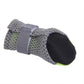 4Pcs XL Size Anti Slip Waterproof Protective Dog Shoes Rain Boots Pet Socks Booties - Black