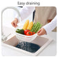 6pcs Multifunctional Drainage Basket for Fruits Vegetables Kitchen Household Use
