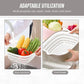 6pcs Multifunctional Drainage Basket for Fruits Vegetables Kitchen Household Use