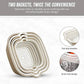 6pcs Multifunctional Drainage Basket for Fruits Vegetables Kitchen Household Use