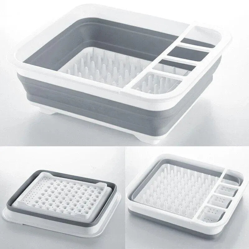 Master Collapsible Dish Drainer Small Spaces
