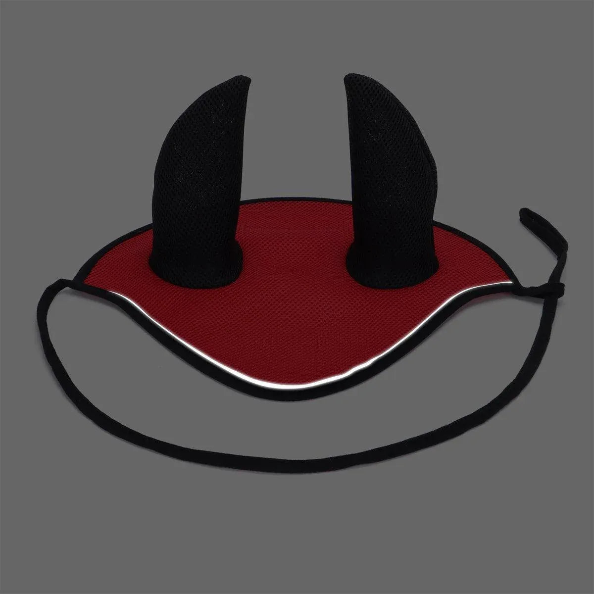 Breathable Mesh Cloth Ear Muffs For Horse Accessories Comfortable Fly Protection - Black