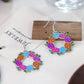 Cute Cartoon Earrings Funny Jewelry Gift for Girls Perfect for Birthdays Parties - Rabbit ears