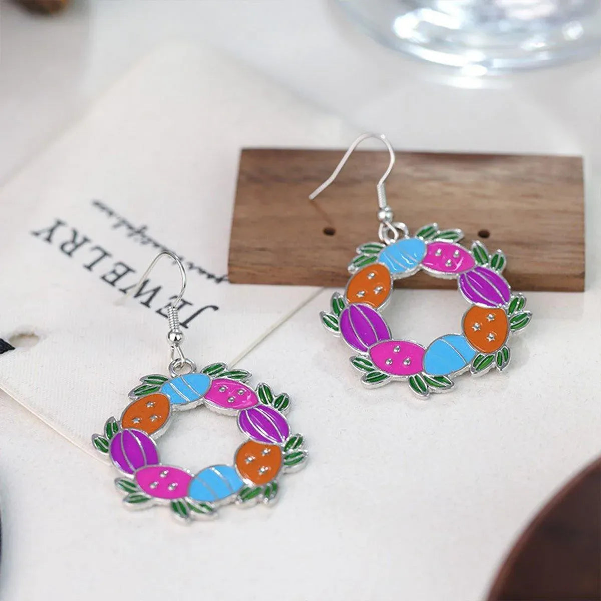 Cute Cartoon Earrings Funny Jewelry Gift for Girls Perfect for Birthdays Parties - Rabbit ears